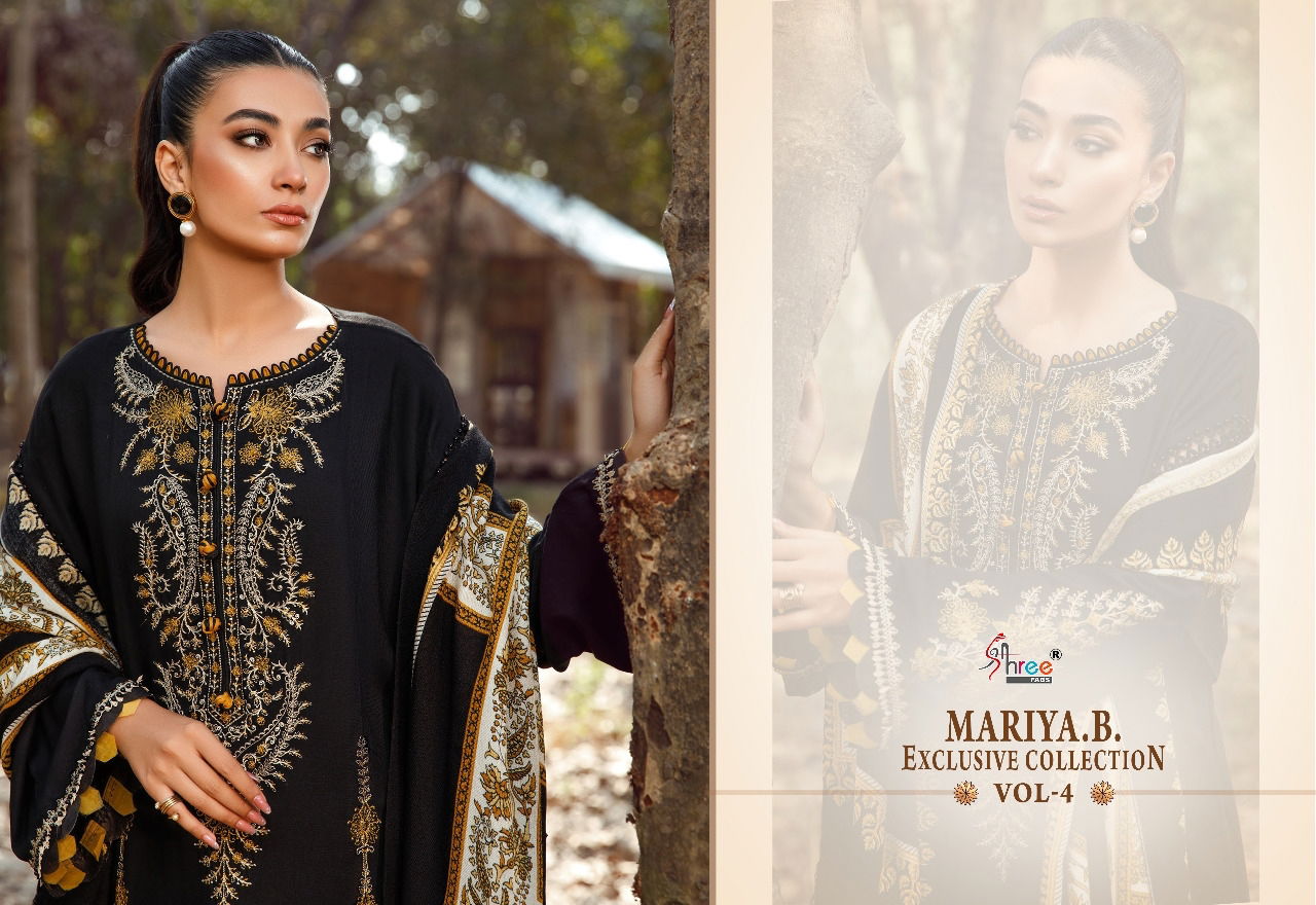 Maria B Exclusive Collection Vol 4 Printed Casual Wear Wholesale Pakistani Salwar Suits